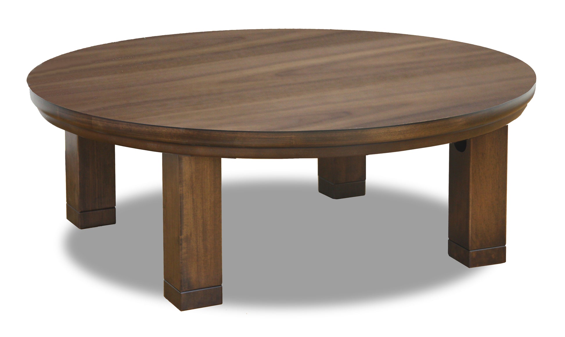 マリン110cm丸ウォールナットブラウンです。